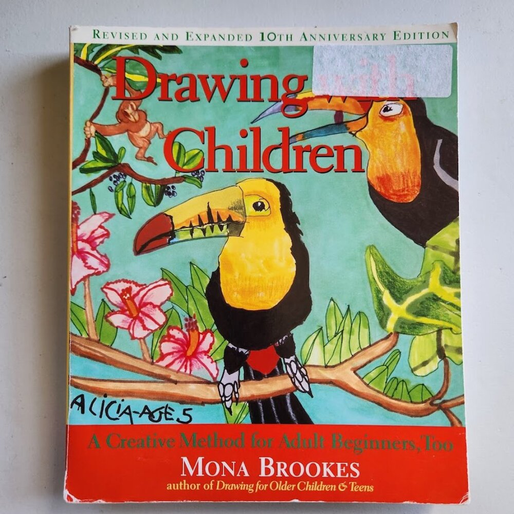Drawing with Children Mona Brookes Art Paperback Book Craft 9780874778274 School